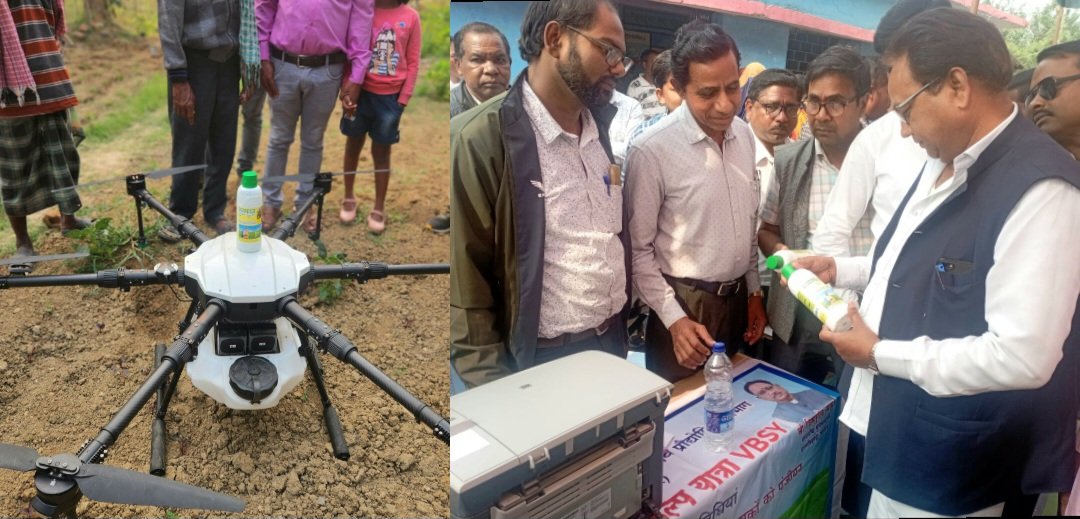 विकसित भारत संकल्प यात्रा में दी जा रही है विभागीय योजनाओं की जानकारी .. Kshiti Technologies विकसित भारत संकल्प यात्रा में दी जा रही है विभागीय योजनाओं की जानकारी .. Kshiti Technologies