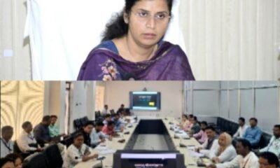 कलेक्टर डॉ. फरिहा आलम सिद्दीकी ने मतगणना व्यवस्था के संबंध में अधिकारियों की बैठक ली .. Kshiti Technologies