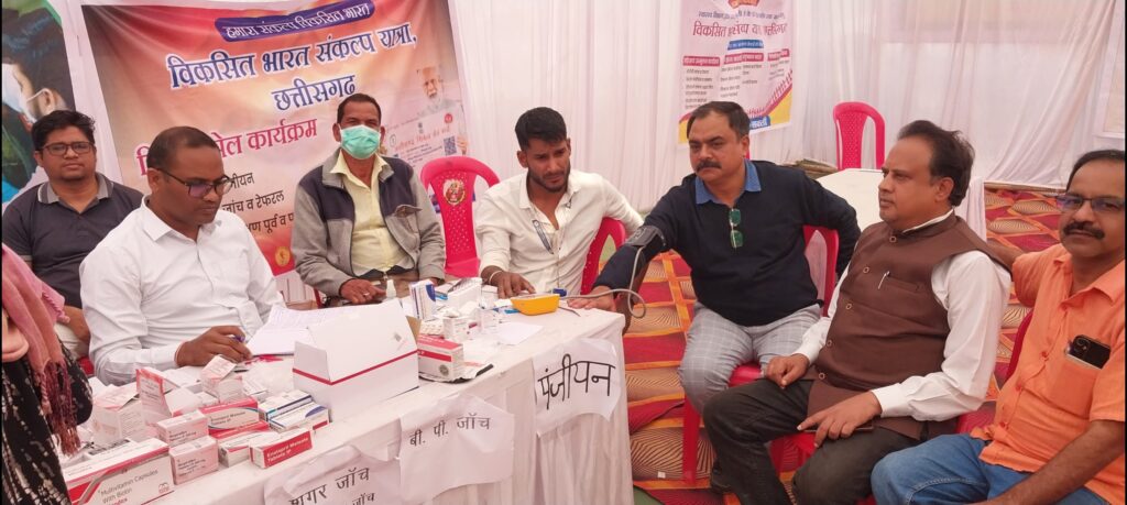 सक्ती नगर में विकसित भारत संकल्प यात्रा शिविर आयोजित .. Kshiti Technologies सक्ती नगर में विकसित भारत संकल्प यात्रा शिविर आयोजित .. Kshiti Technologies