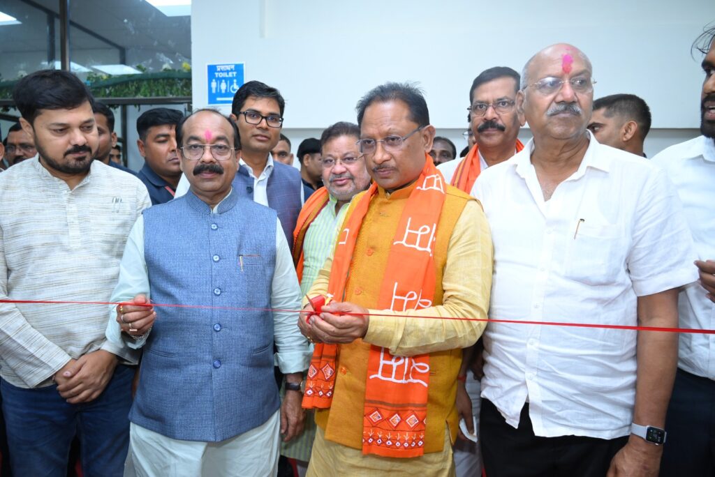 मुख्यमंत्री साय ने किया तक्षशिला रीडिंग जोन सह लाइब्रेरी का लोकार्पण .. Kshiti Technologies मुख्यमंत्री साय ने किया तक्षशिला रीडिंग जोन सह लाइब्रेरी का लोकार्पण .. Kshiti Technologies