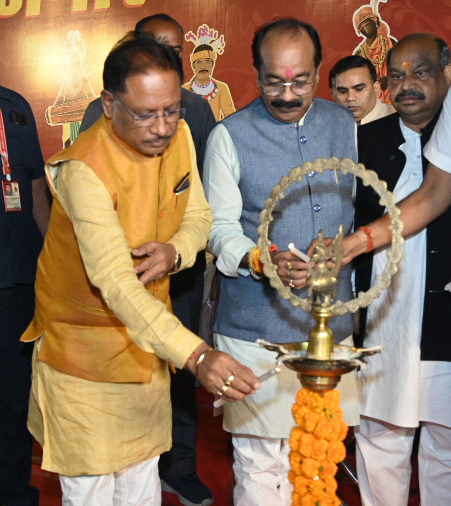मुख्यमंत्री साय ने किया जगार-2024 ’हस्तशिल्प एवं हाथकरघा’ प्रदर्शनी का शुभारंभ .. Kshiti Technologies मुख्यमंत्री साय ने किया जगार-2024 ’हस्तशिल्प एवं हाथकरघा’ प्रदर्शनी का शुभारंभ .. Kshiti Technologies