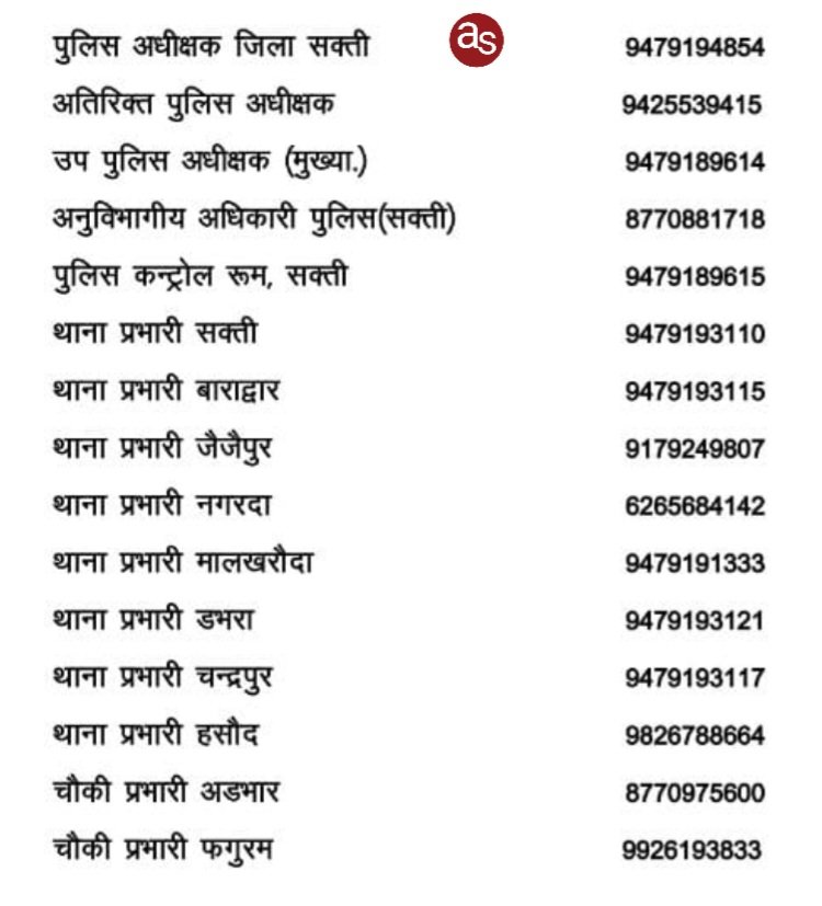 जिला पुलिस सक्ती ने की आम नागरिकों से अपील .. Kshiti Technologies जिला पुलिस सक्ती ने की आम नागरिकों से अपील .. Kshiti Technologies
