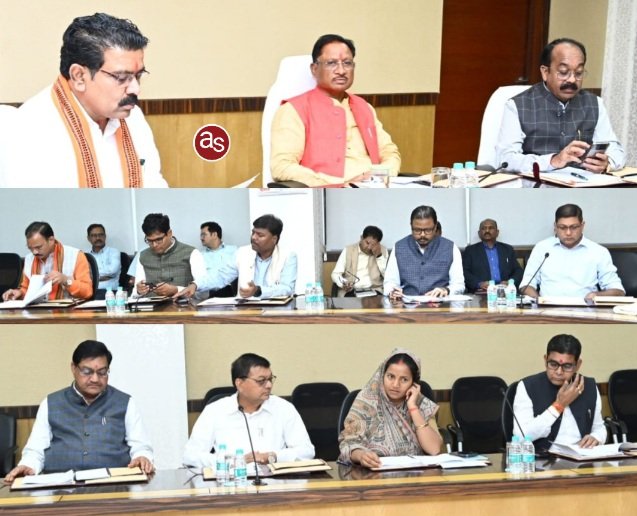 मुख्यमंत्री साय की अध्यक्षता में आज यहां मंत्रालय महानदी भवन में मंत्रिपरिषद की बैठक आयोजित हुई .. Kshiti Technologies मुख्यमंत्री साय की अध्यक्षता में आज यहां मंत्रालय महानदी भवन में मंत्रिपरिषद की बैठक आयोजित हुई .. Kshiti Technologies