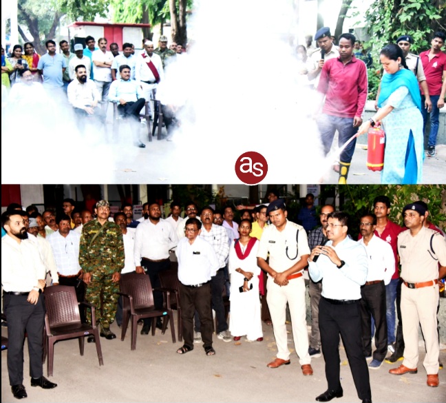 आग से बचाव के लिए फायर फाइंटिग मॉक ड्रिल .. Kshiti Technologies आग से बचाव के लिए फायर फाइंटिग मॉक ड्रिल .. Kshiti Technologies