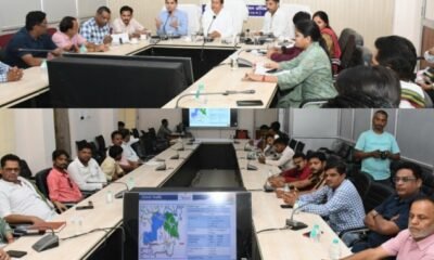 लोकसभा निर्वाचन के संबंध में कलेक्टर एवं जिला निर्वाचन अधिकारी ने कलेक्टोरेट सभाकक्ष में ली प्रेस कॉन्फ्रेंस .. Kshiti Technologies