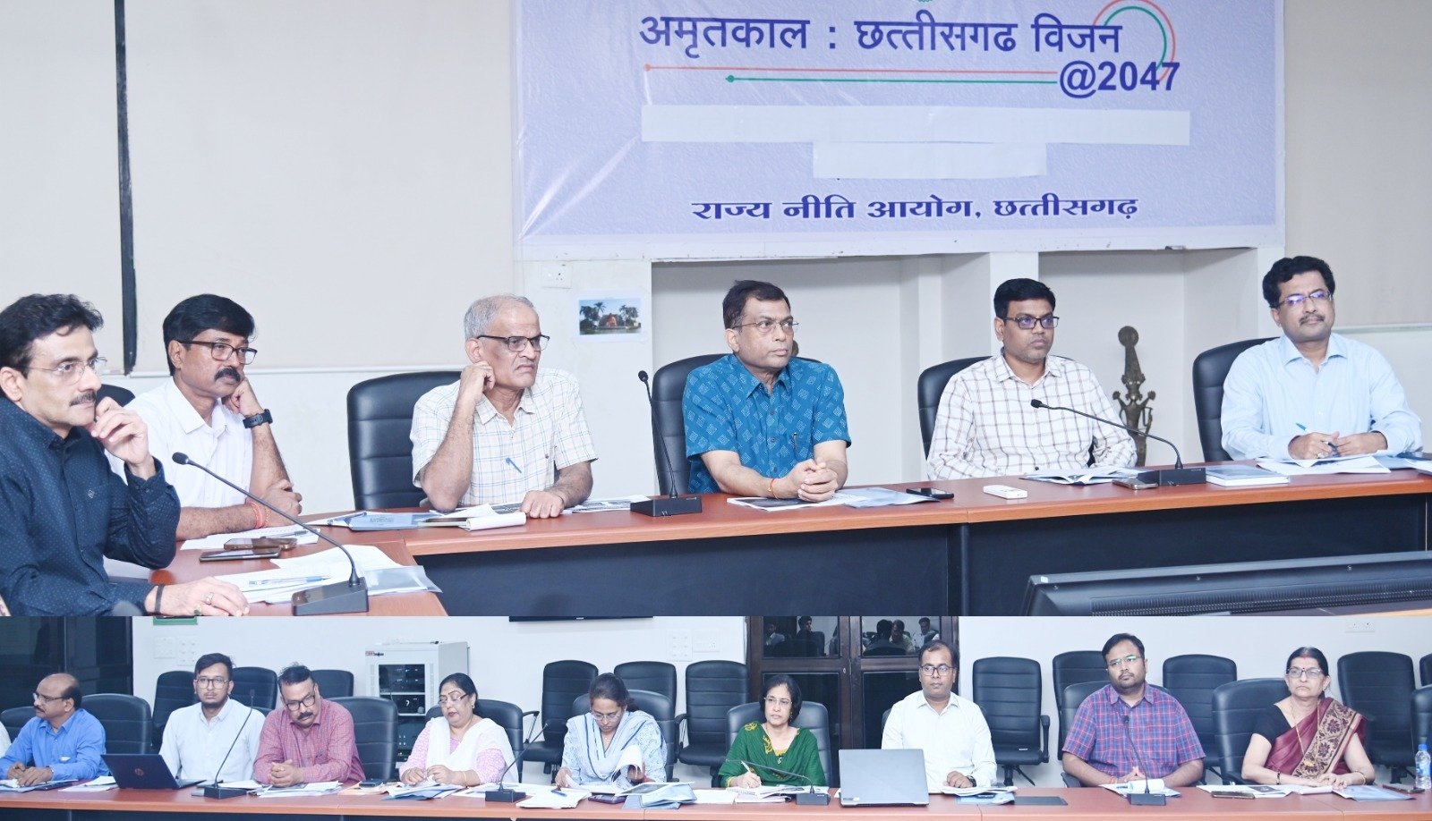 छत्तीसगढ़ विजन डॉक्यूमेंट तैयार करने समाजिक समावेशन कार्य समूह की बैठक सम्पन्न .. Kshiti Technologies छत्तीसगढ़ विजन डॉक्यूमेंट तैयार करने समाजिक समावेशन कार्य समूह की बैठक सम्पन्न .. Kshiti Technologies