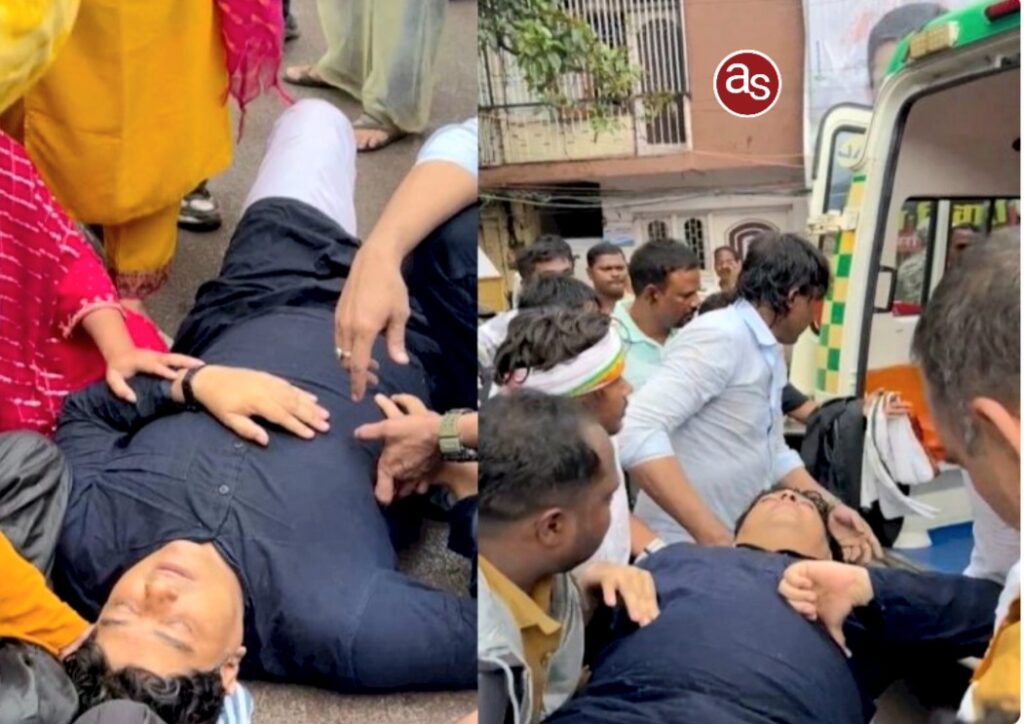 बड़ी खबर: विधानसभा घेराव के दौरान पुलिस और प्रदर्शनकारियों के बीच झड़प, कांग्रेस के एक नेता की बिगड़ी तबीयत, अस्पताल में कराया गया भर्ती .. Kshiti Technologies बड़ी खबर: विधानसभा घेराव के दौरान पुलिस और प्रदर्शनकारियों के बीच झड़प, कांग्रेस के एक नेता की बिगड़ी तबीयत, अस्पताल में कराया गया भर्ती .. Kshiti Technologies