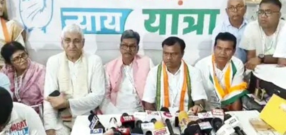 सक्ती के कांग्रेस जन पहुंचे न्याय पदयात्रा में, प्रदेश में बढ़ते अपराधों और गलत कार्यवाही के खिलाफ आंदोलन .. Kshiti Technologies सक्ती के कांग्रेस जन पहुंचे न्याय पदयात्रा में, प्रदेश में बढ़ते अपराधों और गलत कार्यवाही के खिलाफ आंदोलन .. Kshiti Technologies