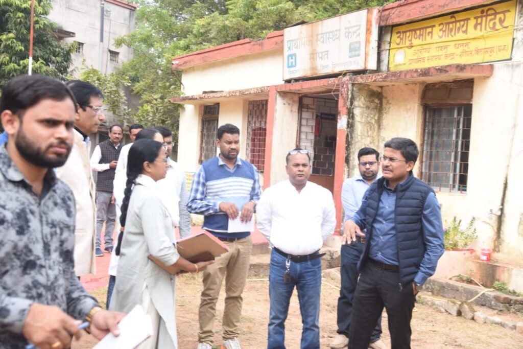 सीपत पीएचसी का 1 करोड़ की लागत से होगा रिनोवेशन .. Kshiti Technologies सीपत पीएचसी का 1 करोड़ की लागत से होगा रिनोवेशन .. Kshiti Technologies