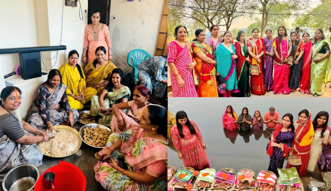 सक्ती में छठ पूजा के तीसरे दिन डूबते सूर्य को दिया अर्घ्य, सभी की सुख समृद्धि के लिए मांगा वरदान - रीना गेवाडीन .. Kshiti Technologies सक्ती में छठ पूजा के तीसरे दिन डूबते सूर्य को दिया अर्घ्य, सभी की सुख समृद्धि के लिए मांगा वरदान - रीना गेवाडीन .. Kshiti Technologies