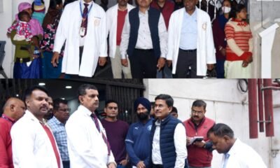 कलेक्टर ने सिम्स अस्पताल का किया निरीक्षण .. Kshiti Technologies