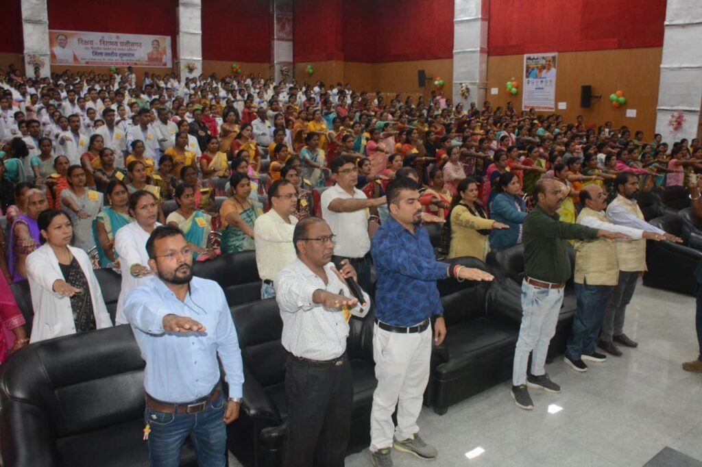 निक्षय-निरामय छत्तीसगढ़ के तहत 100 दिवसीय पहचान एवं उपचार अभियान का जिला स्तर पर हुआ शुभारंभ .. Kshiti Technologies निक्षय-निरामय छत्तीसगढ़ के तहत 100 दिवसीय पहचान एवं उपचार अभियान का जिला स्तर पर हुआ शुभारंभ .. Kshiti Technologies