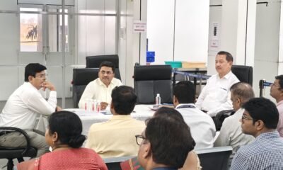 बिलासा देवी केवट एयरपोर्ट पर एरोड्रम कमिटी मीटिंग का सफल आयोजन .. Kshiti Technologies