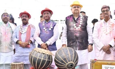 होली मिलन समारोह में विधानसभा परिसर हुआ रंग-गुलाल से सराबोर .. Kshiti Technologies