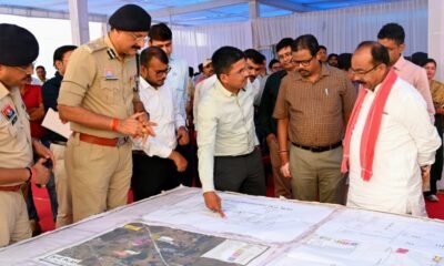 उप मुख्यमंत्री ने प्रधानमंत्री नरेन्द्र मोदी के प्रवास कार्यक्रम स्थल का निरीक्षण कर तैयारियों की समीक्षा की .. Kshiti Technologies