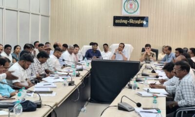 निर्माण विभाग और एजेंसियां गर्मी मौसम में निर्माण कार्यों को पूरा करें - कलेक्टर धर्मेश साहू .. Kshiti Technologies