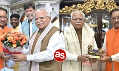 मुख्यमंत्री विष्णु देव साय से केन्द्रीय आवास और शहरी विकास मंत्री मनोहर लाल खट्टर ने सौजन्य मुलाकात की .. Kshiti Technologies