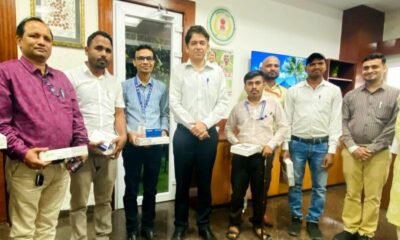 सरकारी स्वास्थ्य संस्थानों में नवजात शिशुओं का आधार कार्ड निर्माण .. Kshiti Technologies