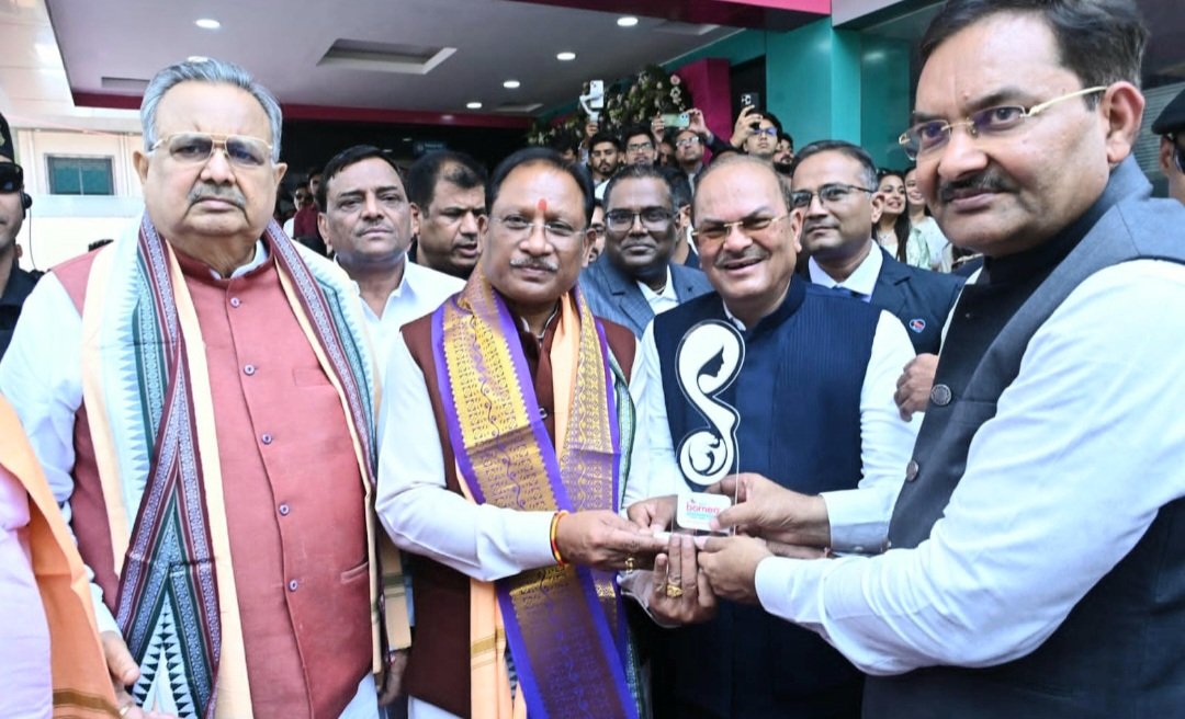 मुख्यमंत्री विष्णु देव साय ने 'बॉर्नियो मदर एंड चाइल्ड केयर हॉस्पिटल' का किया शुभारंभ .. Kshiti Technologies मुख्यमंत्री विष्णु देव साय ने 'बॉर्नियो मदर एंड चाइल्ड केयर हॉस्पिटल' का किया शुभारंभ .. Kshiti Technologies