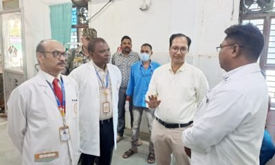 कलेक्टर ने किया सिम्स अस्पताल का निरीक्षण .. Kshiti Technologies