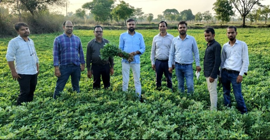 ग्रीष्मकालीन मूंगफली की खेती बनी किसानों की पहली पसंद, लगातार बढ़ रहा रकबा - उप संचालक कृषि शशांक शिंदे .. Kshiti Technologies ग्रीष्मकालीन मूंगफली की खेती बनी किसानों की पहली पसंद, लगातार बढ़ रहा रकबा - उप संचालक कृषि शशांक शिंदे .. Kshiti Technologies
