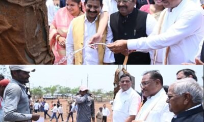 मुख्यमंत्री विष्णु देव साय आज अचानक पहुंचे अछोटी .. Kshiti Technologies