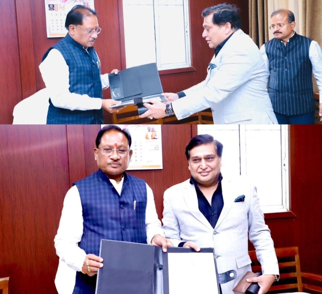 बडी खबर: देश के सबसे उन्नत ट्रांसफॉर्मर अब बनेंगे रायपुर में .. Kshiti Technologies बडी खबर: देश के सबसे उन्नत ट्रांसफॉर्मर अब बनेंगे रायपुर में .. Kshiti Technologies