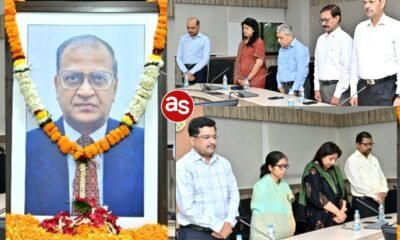 छत्तीसगढ़ के प्रथम मुख्य सचिव श्री अरूण कुमार को मंत्रालय में दी गई श्रद्धांजलि .. Kshiti Technologies