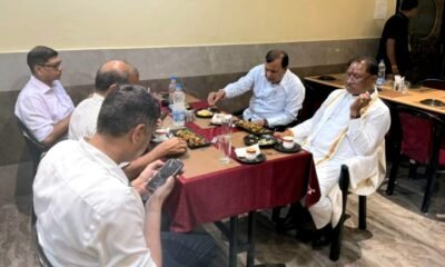 मुख्यमंत्री विष्णुदेव साय ने सिमगा मे ढाबा में किया भोजन, स्थानीय लोगों से की आत्मीय बातचीत .. Kshiti Technologies