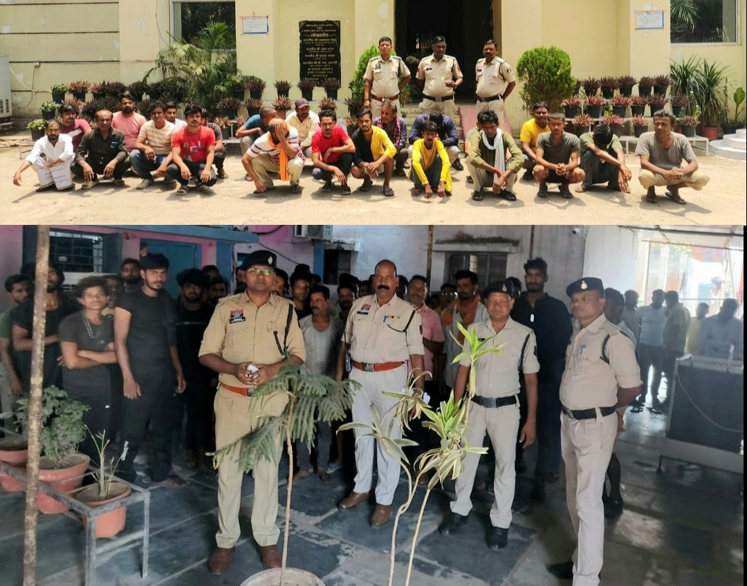 रायगढ़ में बदमाशों की धरपकड़ : कोतवाली, चक्रधरनगर और जूटमिल क्षेत्र में पुलिस का ताबड़तोड़ कॉबिंग गश्त, 102 संदिग्ध, फरार आरोपी और वारंटी गिरफ्तार .. Kshiti Technologies रायगढ़ में बदमाशों की धरपकड़ : कोतवाली, चक्रधरनगर और जूटमिल क्षेत्र में पुलिस का ताबड़तोड़ कॉबिंग गश्त, 102 संदिग्ध, फरार आरोपी और वारंटी गिरफ्तार .. Kshiti Technologies
