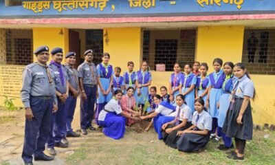 स्काउट-गाइड्स ने किया वृक्षारोपण .. Kshiti Technologies