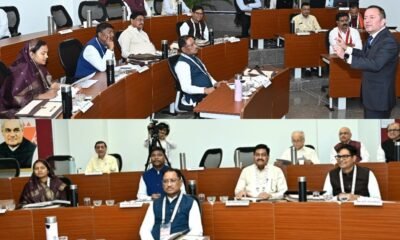 मुख्यमंत्री विष्णु देव साय एवं मंत्रिमंडल का चिंतन शिविर 2.0 शुरू .. Kshiti Technologies