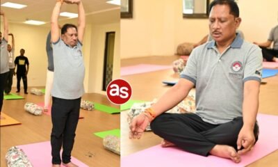 मुख्यमंत्री विष्णु देव साय ने चिंतन शिविर 2.0 के दूसरे दिन योग से की दिन की शुरुआत .. Kshiti Technologies