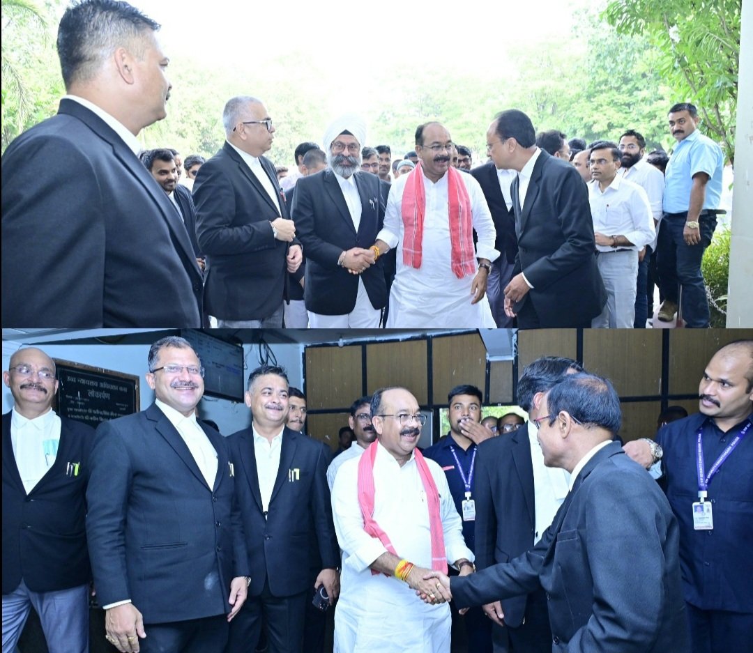 उप मुख्यमंत्री अरुण साव अचानक पहुंचे बिलासपुर उच्च न्यायालय, अधिवक्ता साथियों से मिल पुराने दिन किए याद .. Kshiti Technologies उप मुख्यमंत्री अरुण साव अचानक पहुंचे बिलासपुर उच्च न्यायालय, अधिवक्ता साथियों से मिल पुराने दिन किए याद .. Kshiti Technologies