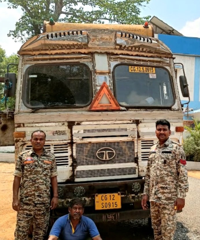 छाल पुलिस की सख़्त कार्रवाई: 20 टन अवैध कबाड़ लदा ट्रक ज़ब्त, चालक हिरासत में .. Kshiti Technologies छाल पुलिस की सख़्त कार्रवाई: 20 टन अवैध कबाड़ लदा ट्रक ज़ब्त, चालक हिरासत में .. Kshiti Technologies
