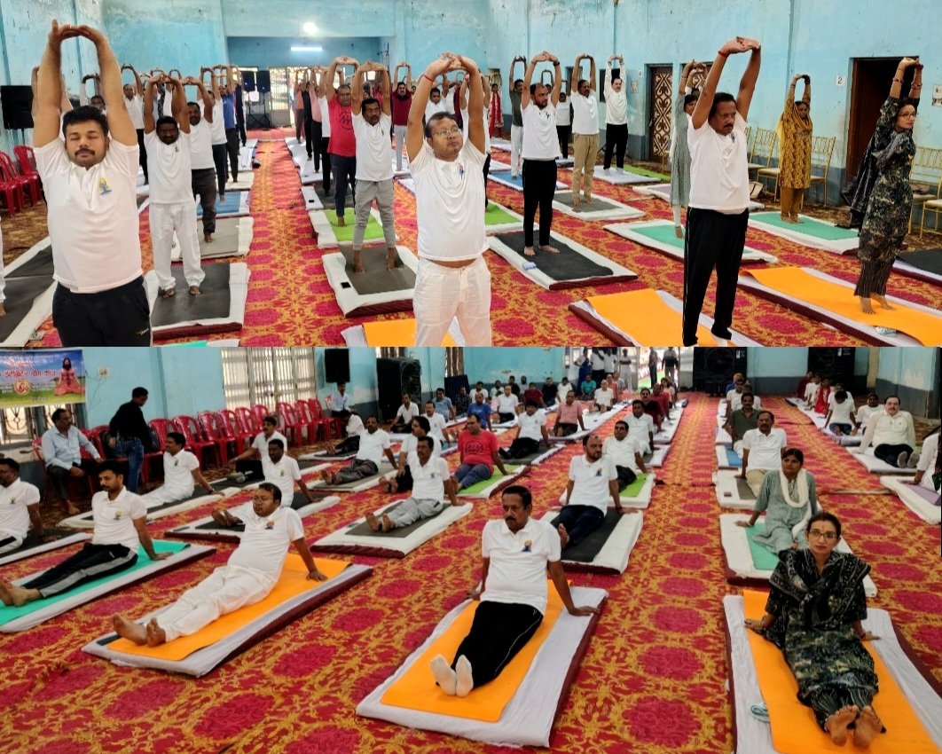 सक्ती में अंतर्राष्ट्रीय योग दिवस पर ‘‘एक पृथ्वी, एक स्वास्थ्य’’ थीम पर भव्य योग कार्यक्रम आयोजित .. Kshiti Technologies सक्ती में अंतर्राष्ट्रीय योग दिवस पर ‘‘एक पृथ्वी, एक स्वास्थ्य’’ थीम पर भव्य योग कार्यक्रम आयोजित .. Kshiti Technologies