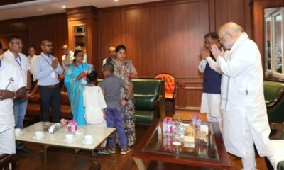 शहादत को नमन: केंद्रीय गृह मंत्री अमित शाह ने शहीद आकाश राव गिरिपुंजे के परिजनों से की मुलाकात .. Kshiti Technologies