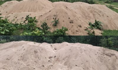 अवैध रूप से भण्डारित लगभग 300 ट्रिप ट्रेक्टर ट्राली रेत जब्त .. Kshiti Technologies