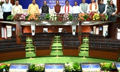 मुख्यमंत्री विष्णु देव साय ने किया मंत्रालय के पंचम तल में नवीन सभागार का लोकार्पण .. Kshiti Technologies