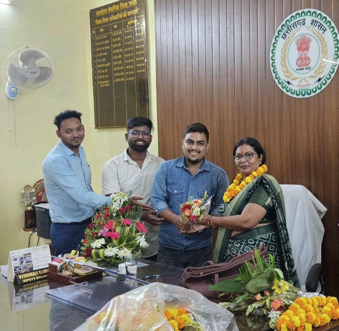 नवपदस्थ जिला शिक्षा अधिकारी कुमुदनी बाघ द्विवेदी का आत्मीय स्वागत .. Kshiti Technologies नवपदस्थ जिला शिक्षा अधिकारी कुमुदनी बाघ द्विवेदी का आत्मीय स्वागत .. Kshiti Technologies