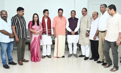 मुख्यमंत्री साय से केरल एवं ओडिशा के सांसदों के प्रतिनिधिमंडल ने की सौजन्य मुलाकात .. Kshiti Technologies