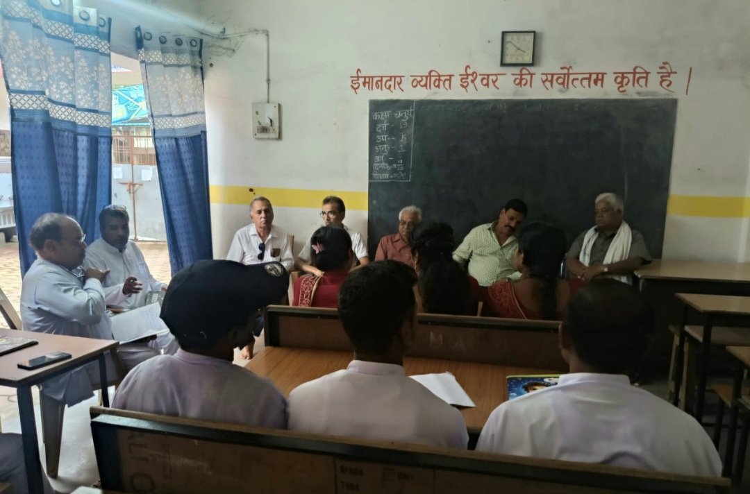 सरस्वती शिशु मंदिर उच्चतर माध्यमिक विद्यालय पाली में मासिक बैठक संपन्न, शैक्षिक गुणवत्ता पर रहा फोकस .. Kshiti Technologies सरस्वती शिशु मंदिर उच्चतर माध्यमिक विद्यालय पाली में मासिक बैठक संपन्न, शैक्षिक गुणवत्ता पर रहा फोकस .. Kshiti Technologies