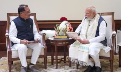 प्रधानमंत्री नरेंद्र मोदी से मिले मुख्यमंत्री विष्णुदेव साय – छत्तीसगढ़ के विकास को मिली नई रफ्तार .. Kshiti Technologies