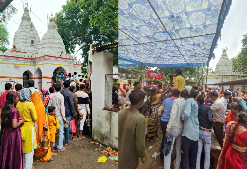 सिद्धेश्वर नाथ मंदिर बरगढ़ धाम में सावन के आखिरी सोमवार को महा भंडारे का आयोजन .. Kshiti Technologies सिद्धेश्वर नाथ मंदिर बरगढ़ धाम में सावन के आखिरी सोमवार को महा भंडारे का आयोजन .. Kshiti Technologies