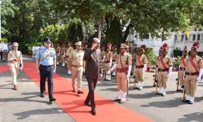 स्वतंत्रता दिवस-2025 राज्यपाल रमेन डेका ने राजभवन में किया ध्वजारोहण .. Kshiti Technologies