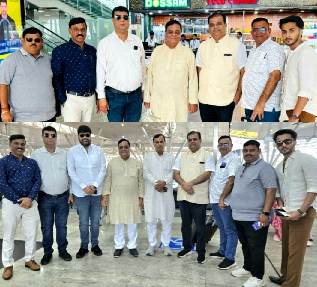 चेंबर प्रतिनिधि मंडल केंद्रीय वित्त मंत्री निर्मला सीतारमण एवं वाणिज्य मंत्री पीयूष गोयल से मुलाकात हेतु हुए दिल्ली रवाना .. Kshiti Technologies चेंबर प्रतिनिधि मंडल केंद्रीय वित्त मंत्री निर्मला सीतारमण एवं वाणिज्य मंत्री पीयूष गोयल से मुलाकात हेतु हुए दिल्ली रवाना .. Kshiti Technologies