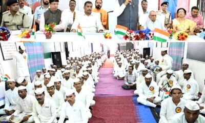 पुष्प की अभिलाषा काव्य का जेल में कैदियों द्वारा सामूहिक पाठ .. Kshiti Technologies