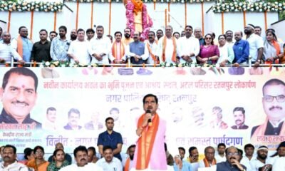 विकास के लिए प्रतिबद्ध डबल इंजन की सरकार: केंद्रीय राज्य मंत्री तोखन साहू .. Kshiti Technologies