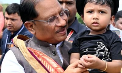 सरल और सहज मुख्यमंत्री विष्णु देव साय का दिखा अपनत्व, नन्हे इवान को गोद में लेकर किया दुलार .. Kshiti Technologies