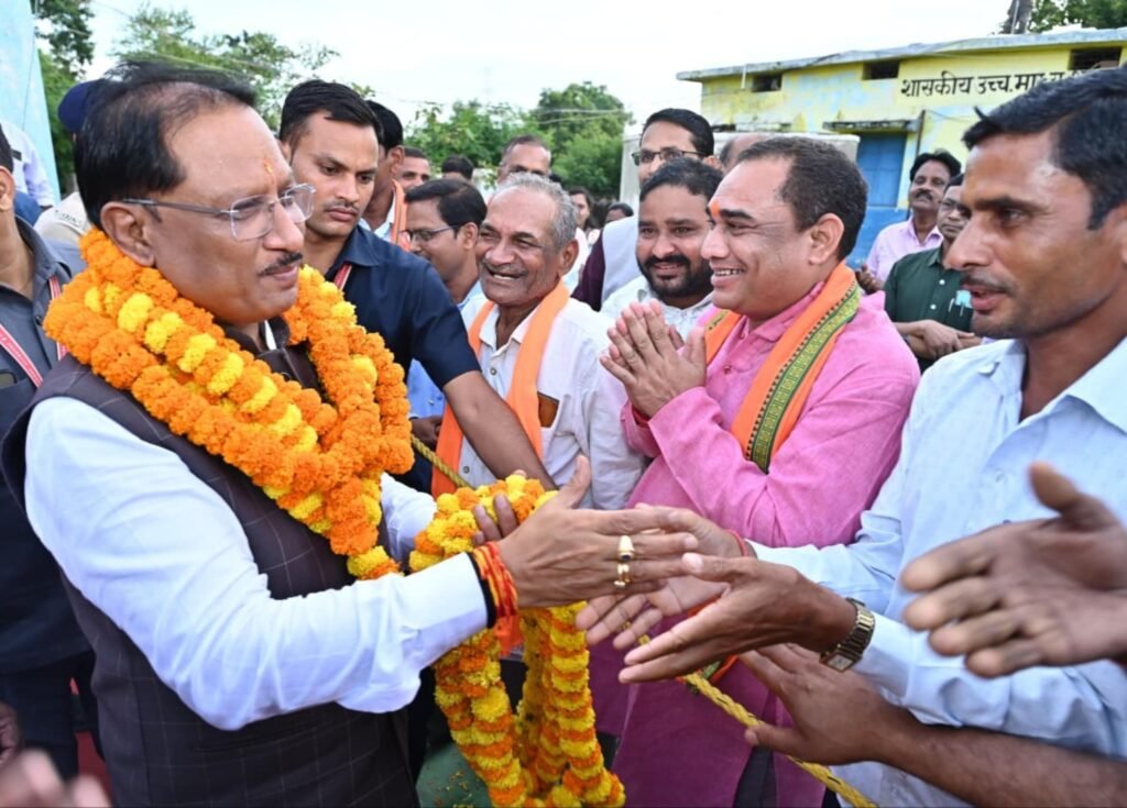 रायगढ़ मेरा परिवार, मैं अपने परिवार से मिलने आया हूँ : मुख्यमंत्री विष्णु देव साय .. Kshiti Technologies